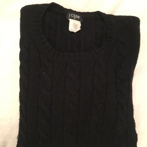 Jcrew cableknit crewneck sweater
